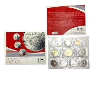 2008 Special Ed Uncirculated Coin Set   Vancouver 2010 Olympic Winter Games